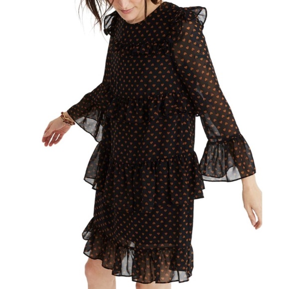 Madewell Dresses & Skirts - Madewell Ruffle Mini Dress Madewell Dresses & Skirts - Madewell Ruffle Mini Dress